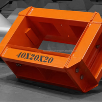 Kit de Construcción de Muros de Contención - Molde de Acero para Bloques de Hormigón con Sistema de Enclavamiento, Ecológico