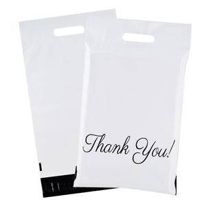 Bolsa de autosellado con estampado de mensajería personalizada, mango de correo de burbujas de plástico ecológico - Product Image 4