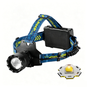 Linterna Frontal LED WOSEN de 60W, Luz Blanca, Alcance de 1000m, con Banco de Energía, Zoom Ajustable, Recargable, para Camping, Senderismo y Pesca - Product Image 1