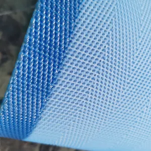 Cinto de filtro de nylon resistente para alcalino, correia de separação líquida sólida para tecido