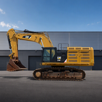 Excavatrice sur chenilles Caterpillar 374F d'occasion, grande taille, pour travaux miniers et de construction, à vendre
