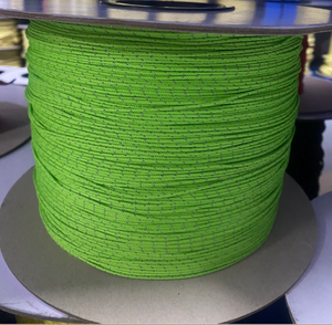 Tali Reflektif UHMWPE <span class=keywords><strong>Dyneema</strong></span> <span class=keywords><strong>1.5mm</strong></span> Warna Hijau Kustom, Tali Tenda Luar Ruangan Tahan Air Portabel, 50 meter Per Gulungan - Product Image 1