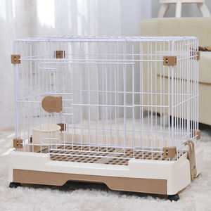 กรงสุนัขโลหะลูกสุนัขหลังคาแบนกรงสุนัข - Product Image 6