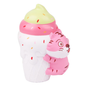 Pu Foam Tiger Ice Cream Fidget Toy Slow <b>Rebound</b> Stress Relief For Kids 5 7 Years Unisex - Product Image 2