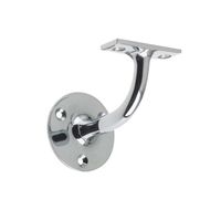 Meilleur choix moderne 304 316 accessoires en acier inoxydable réglables support de main courante à rayon pour système de garde-corps