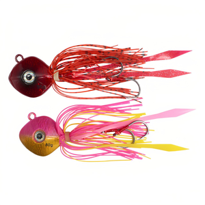 WEIHE 60g 80g 100g 150g 200g Leurres <span class=keywords><strong>de</strong></span> pêche en métal imprimé pour eau salée, spinner jig, appâts durs pour rivière, lac, ruisseau - Product Image 1