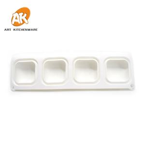 AK 8-cavità quadrato in Silicone Mousse stampo per torta nuovo per uso alimentare pasticceria utensili da cucina per forno per cioccolato gelatina di sapone - Product Image 3