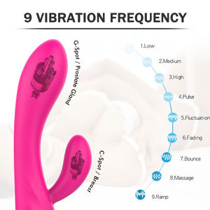 Immagini femminili elettriche inseriscono pene spinte donne G-Spot Vagina Dildo vibratore per adulti Sex Toys - Product Image 5