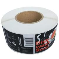 Étiquette adhésive pour lavage des mains, étiquette pour bouteille de désinfectant pour les mains, étiquette autocollante pour savon liquide, design d'étiquette