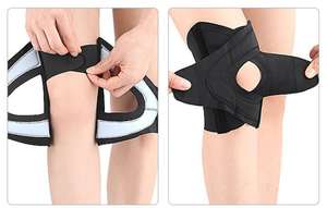 Genouillère de soutien et de protection pour blessures au ménisque, fixation articulaire, sangle rotulienne spéciale sport - Product Image 3
