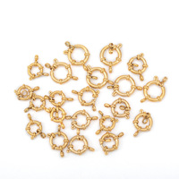 Accessoires de bijouterie en gros, crochets à ressort en acier inoxydable, fermoirs pour collier, bracelet, pendentif, connecteur pour bricolage