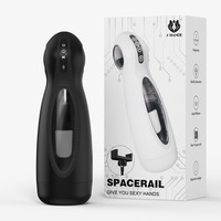 HTLF Männlicher Masturbator mit Stoß- und Rotationsfunktion, Automatische Elektrische Masturbationsmaschine, Wasserdicht, Umweltfreundlich, Realistisches Berührungsgefühl