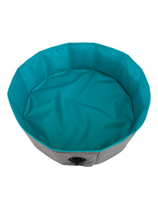 <span class=keywords><strong>Piscina</strong></span> Pieghevole per <span class=keywords><strong>Cani</strong></span> di Taglia Grande in PVC, Materiale Durevole per il Lavaggio dei <span class=keywords><strong>Cani</strong></span>, Grigio e Verde, Certificata CE EN-71 e BSCI - Product Image 3