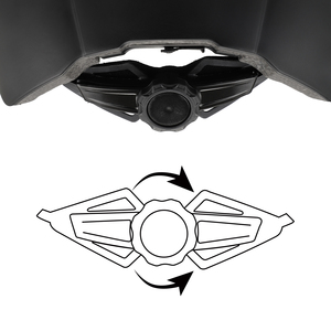 Casco inteligente con señal de giro LED, múltiples modos de luz, control remoto, manillar inalámbrico, casco de scooter para montar de noche - Product Image 4