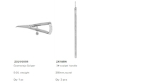 Instruments de chirurgie plastique SHINVA, instruments de chirurgie maxillo-faciale, instruments pour la réparation des fissures labiales et palatines non syndromiques