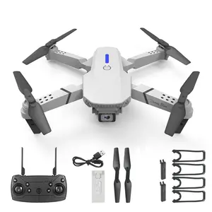 Máy Bay Không Người Lái Chụp Ảnh E88 HD, Máy Bay Đồ Chơi Chụp Ảnh Trên Không Drone4K, Máy Bay Điều Khiển Từ Xa, Xuyên Biên Giới, Bán Chạy