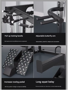 PINJIAN Practical Smith Machine Comprehensive Trainer Multi-functional Bench Press Home Gantry Frame Fitness <strong>Equipment</strong> - Product Image 6