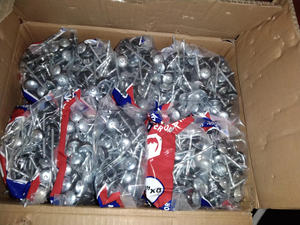 Zinco revestido telhado pregos com guarda-chuva cabeça telhado parafusos com borracha arruela - Product Image 6