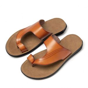 รองเท้าแตะลำลองผู้ชาย, ฤดูร้อน, หนัง, รองเท้า - Product Image 2