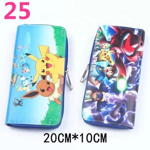 Cartera Larga de Anime <span class=keywords><strong>Pika</strong></span> con Cierre de Botón a Presión, Gran Capacidad, para Estudiantes, Pokémon - Product Image 6