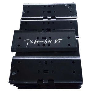Pièces de rechange hydrauliques pour mini-excavatrice, chaussures de chenille en acier pour train de roulement, pièces de machines de construction - Product Image 3