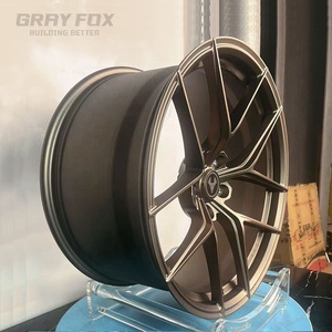 GRAYFOX Jantes forgées personnalisées en bronze à 5 branches, 20, 21, 22 pouces, 5x120, 5x112, 5x114.3 pour <span class=keywords><strong>BMW</strong></span> X5 M, Audi, AMG, Porsche Model 3 - Product Image 3