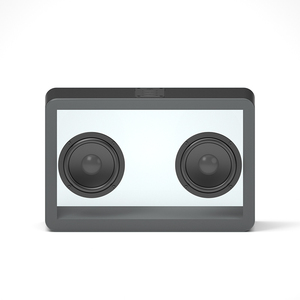 Caja de música acrílico transparente Bluetooth altavoz bajo inalámbrico Bluetooth altavoces de techo fiesta en casa Retro <span class=keywords><strong>Radio</strong></span> grande - Product Image 1