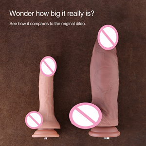 <span class=keywords><strong>Hismith</strong></span> Dildo de Silicona de Doble Densidad de 10.82 Pulgadas, Uso Manual o con Máquina, Talla L, Ventosa Kliclok, Realista, Venta al por Mayor - Product Image 3