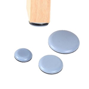 Patins en feutre bleus en PTFE anti-bruit pour pieds de tabourets, tables et chaises - Product Image 1