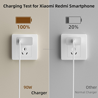 Kabel pengisian daya Cepat USB 90W, kabel pengisian daya Cepat USB 90W Turbo Tipe C untuk Xiaomi 15 14 13 12 11 10 Ultra Redmi Note 12T 13 Pro 90W