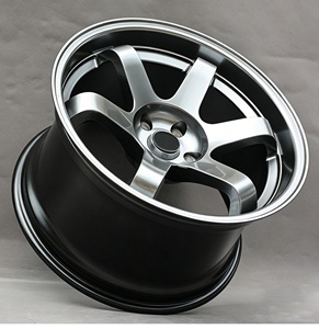 <span class=keywords><strong>ล้อ</strong></span>แม็กซ์ YQ Racing <span class=keywords><strong>TE37</strong></span> <span class=keywords><strong>สี</strong></span>ขาว 5x120 5x114.3 <span class=keywords><strong>ขอบ</strong></span> 17 <span class=keywords><strong>18</strong></span> 19 นิ้ว สำหรับ Audi BMW 340I F30 Honda Civic Toyota Subaru Mazda Chevry - Product Image 6