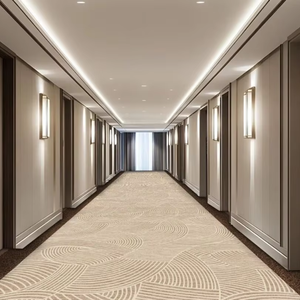 Alfombra de Nailon con Estampado Floral, Fabricada a Máquina, Antimanchas, Antibacteriana, Resistente al Agua, Antideslizante y Antiestática - Product Image 3