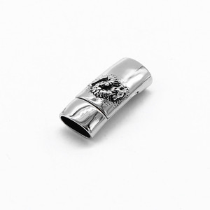 Yunnique – boucle cylindrique en acier inoxydable, fermoir magnétique pour la fabrication de bracelets, GZY-PJ0270 - Product Image 1