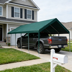 Espacioso carport familiar para acampar con extensión <span class=keywords><strong>de</strong></span> área <span class=keywords><strong>de</strong></span> estar para espacio exterior cubierto junto a vehículos - Product Image 3