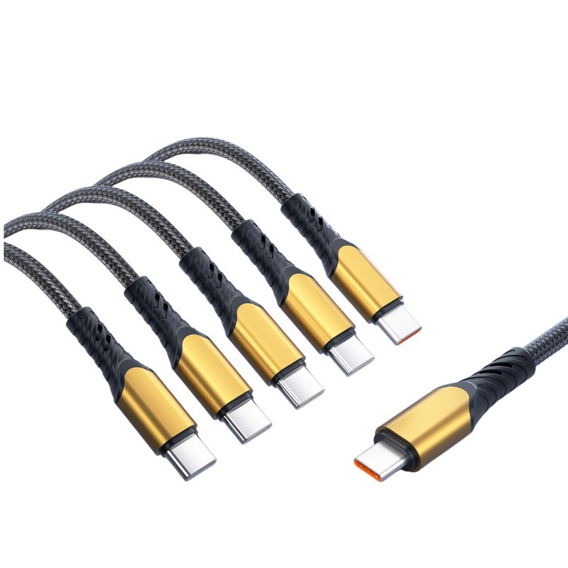 <strong>2026</strong> New Arrival USB C <strong>Multi</strong> <strong>Charging</strong> <strong>Cable</strong> 100W Multiple Ports for Phone Tablet Laptop Durable Braided 1.3Meter Various Design