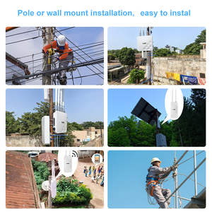 Muestra KuWFi 300 Mbps WiFi CPE Módem <span class=keywords><strong>Router</strong></span> IP65 Impermeable 24V PoE Alimentación <span class=keywords><strong>Router</strong></span> LTE Inalámbrico <span class=keywords><strong>4G</strong></span> para Exterior con Tarjeta SIM - Product Image 4