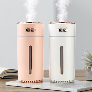 車用USB加湿器ポータブル芳香剤充電式ミストメーカー、カラフルなLEDライト付き、家庭旅行用 - Product Image 6