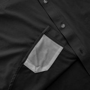 Camisa de pesca con bolsillos y botones, de secado rápido, con protección solar SPF50, de bambú, personalizada, fina, para otoño. - Product Image 4