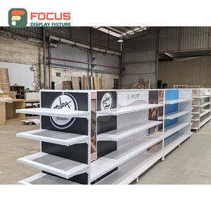 Comptoir de présentation de perruques sur mesure avec dessus en verre, tiroir et étagère verrouillables pour magasin de coiffure - Product Image 6