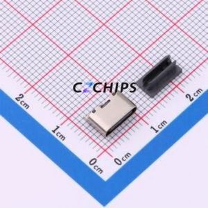 TYPE-C-336-LSRH500 USB Connector SMD Connector ( Connector Type: Type-C )( Gender: Female )( Mounting Type: Vertical Mount ) - Product Image 1