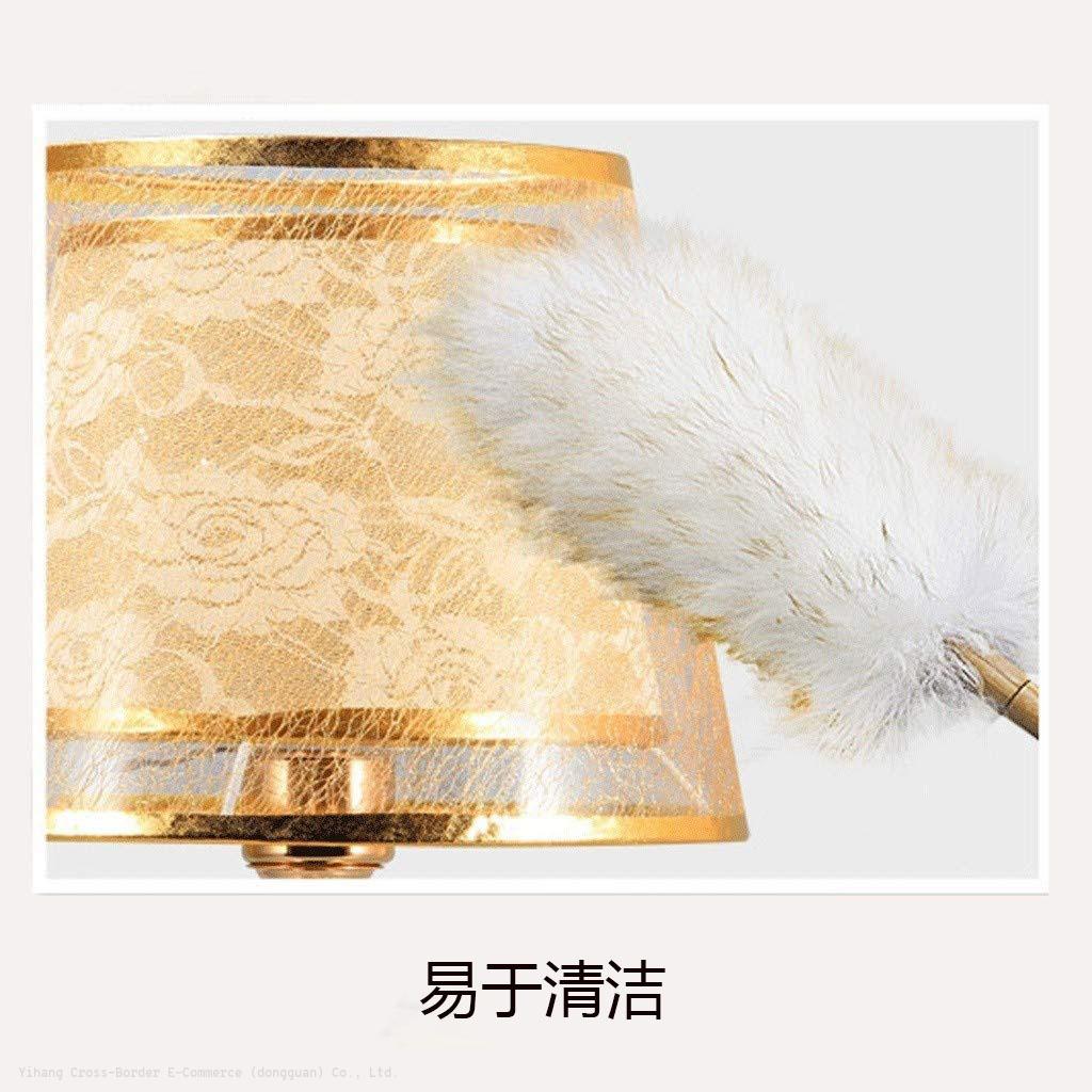 Lampe De Chevet Cristal – Style Classique – Dorée – Abat-jour – Neuf