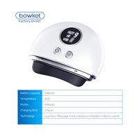 Masseur facial à micro-courant portable pour usage domestique avec fonction raffermissante et rajeunissante Bowket