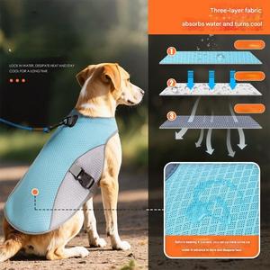 เสื้อกั๊กสัตว์เลี้ยงน้ำหนักเบาสำหรับฤดูร้อนเสื้อผ้าสุดเท่สำหรับสุนัขขนาดเล็กและระบายอากาศได้ดี - Product Image 3