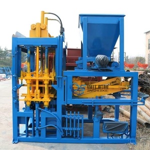 QT10-15 große Beton Hohl block Fertiger Ziegel Bordstein Bordstein Stein Herstellung Maschinen Automatische Preis Block Maschine - Product Image 4