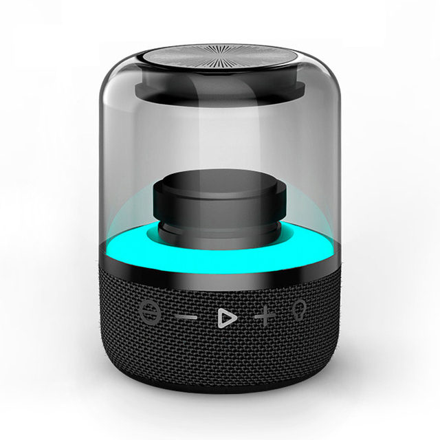 Waterproof Portable Wireless Blue Tooth Speaker 8W Stereo Sound Mini Blue Tooth Speaker with RGB Light
