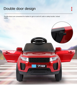 Voiture électrique pour enfants, véhicule tout-terrain à quatre roues, télécommandée, pour garçons et filles de <span class=keywords><strong>1</strong></span> à 6 ans - Product Image 2