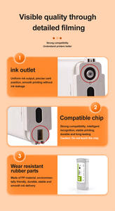 Cartouche d'encre compatible Goosam de haute qualité 761, pleine d'encre pigmentée et à base de colorants pour imprimante HP DesignJet T7100 T7200 - Product Image 4