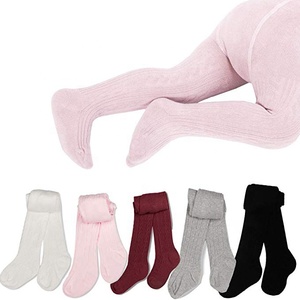 Collants pour bébé fille, Leggings en tricot torsadé, bas en coton, collants pour nourrissons, pantalons d'<span class=keywords><strong>hiver</strong></span> doux - Product Image 2