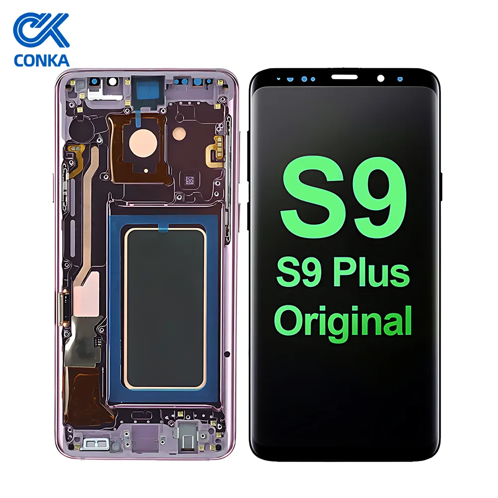 Samsung galaxy s9 artı ekran için orijinal samsung s9 artı ekran samsung s9 lcd s9 + samsung S9 ekran