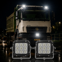 Projecteur LED minier E-Mark 5 pouces 90W 7200LM 12V 24V (Flood Spot)